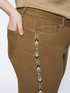 Skinny-Hose mit seitlichen Applikationen image number 2