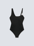 One-piece swimsuit with metal loops image number 4