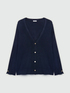 LENZING™ ECOVERO™ viscose cardigan with buttons image number 4