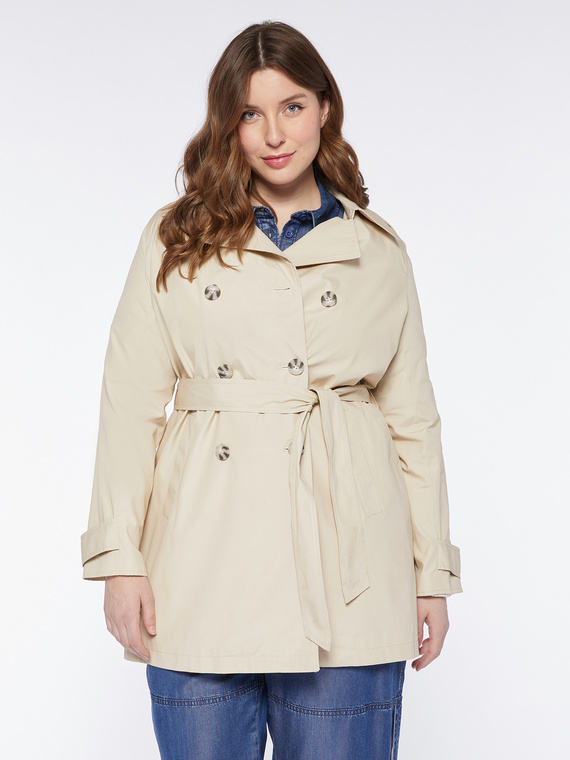 Beiger Trenchcoat