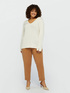 LENZING™ ECOVERO™ viscose V-neck sweater image number 2