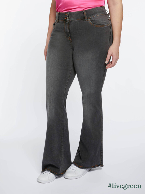 Turchese flare jeans