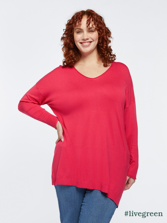 Pull long en viscose