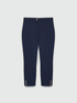 LENZING™ ECOVERO™ viscose slim trousers image number 4