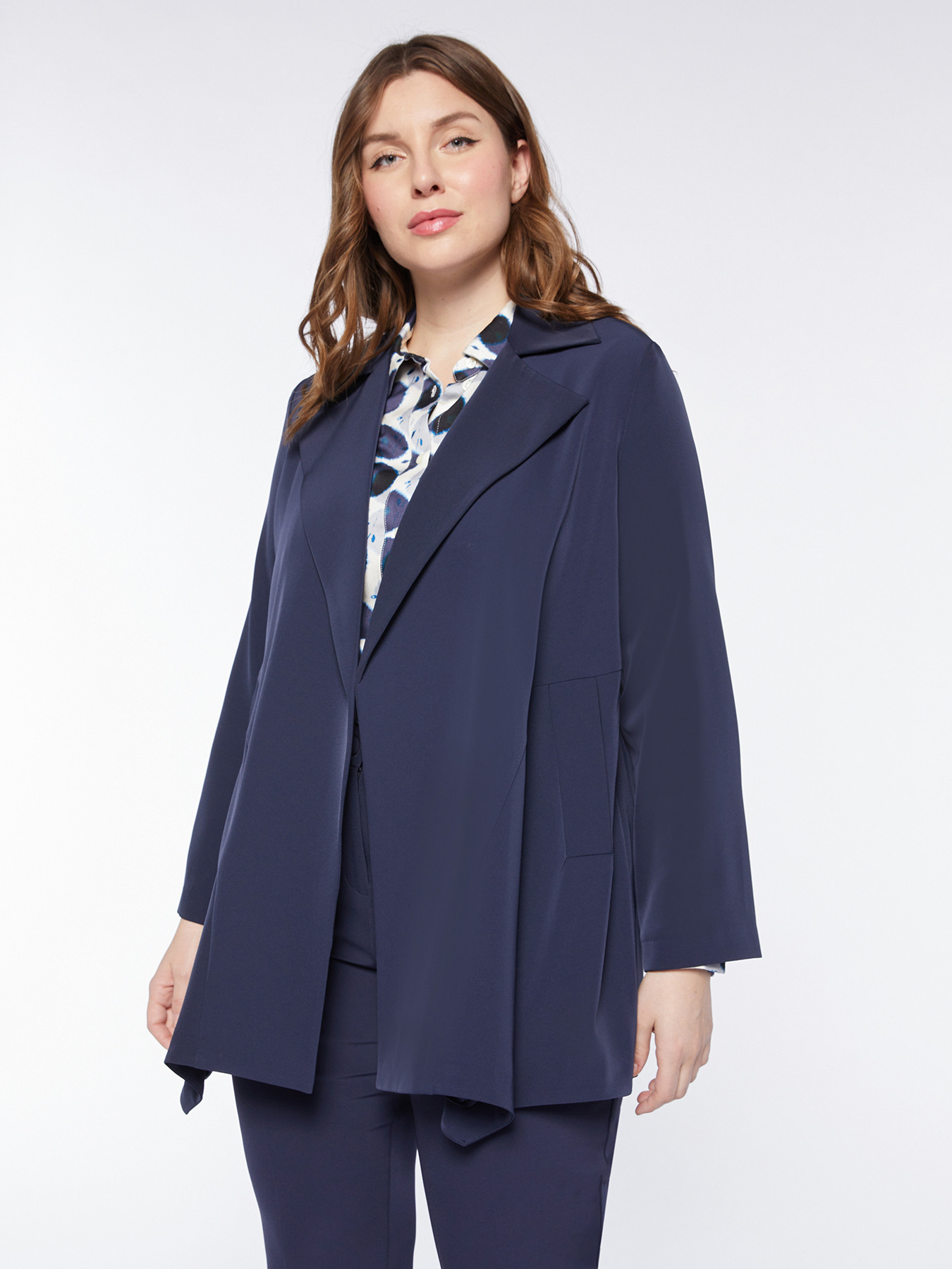 Elegant flared jacket image number 0