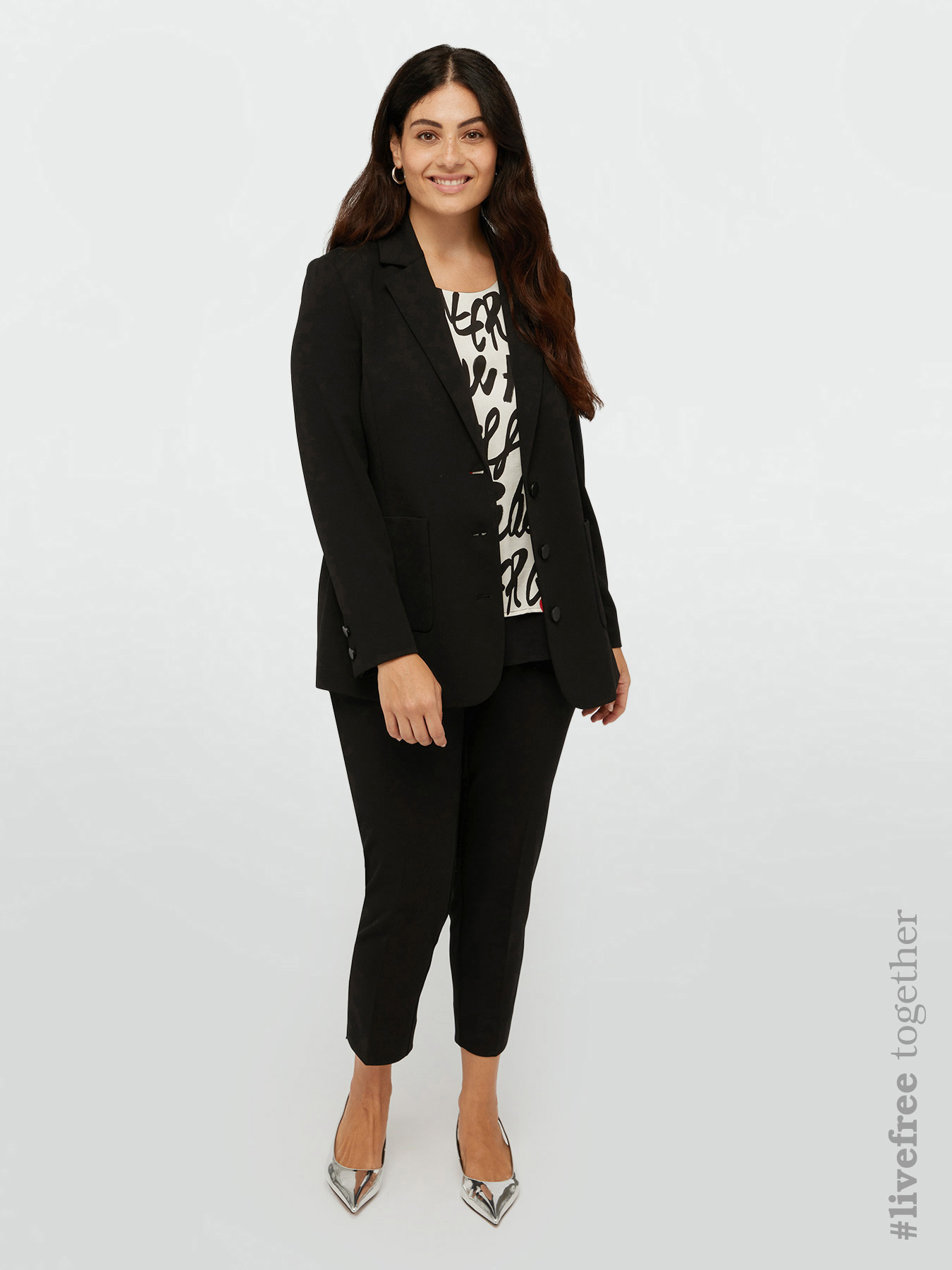 Blazer with patch pockets image number 0