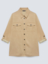 Oversized tencel shirt image number 4