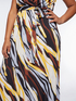 Long zebra print dress image number 3