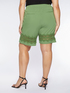 Short trousers with lace border image number 1