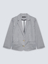 Blazer de cuadros Vichy image number 4