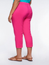 Capri trousers made of stretch fabric image number 1