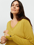 LENZING™ ECOVERO™ viscose V-neck sweater image number 3