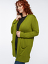 Long open front cardigan image number 3