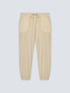 Pantaloni joggers in due tessuti image number 4