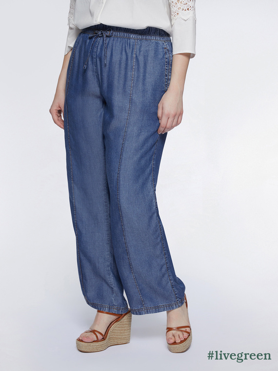 Wide TENCEL™ trousers