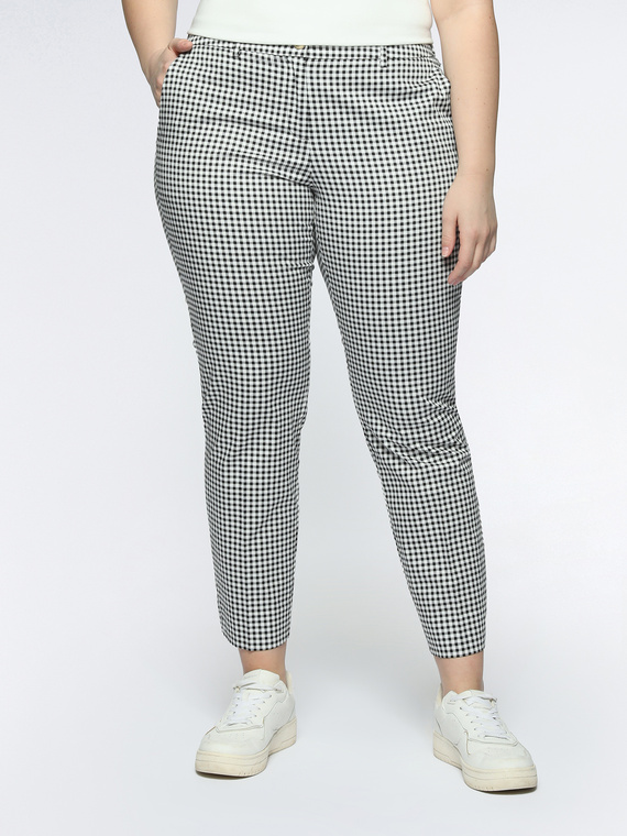 Gingham trousers