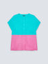 Blusa bicolor image number 4