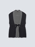 Gilet in tricot con interno rigato image number 3