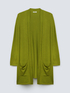 Long open front cardigan image number 4