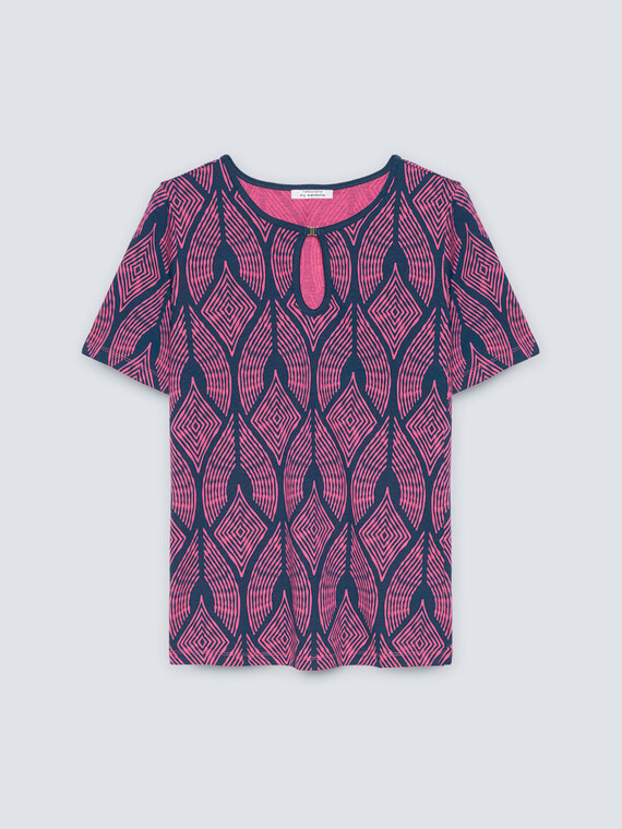 Ethnic print T-shirt