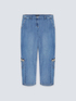 Cargo-Jeans mit Regular Schnitt mit Applikationen image number 4