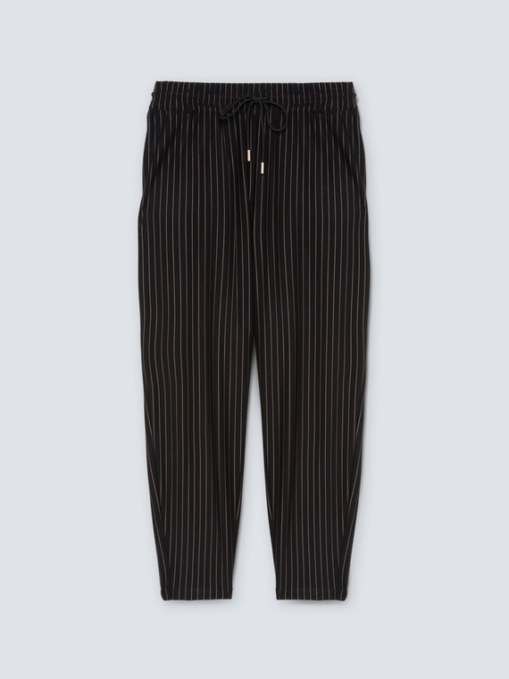 Pinstripe joggers