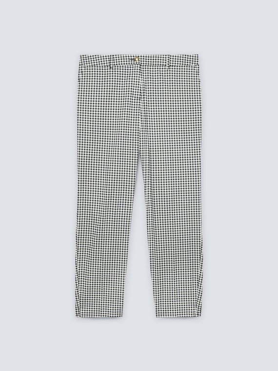 Pantaloni a quadretti Vichy