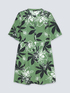 Foliage print dress image number 4