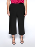 Pantalon cropped en jersey image number 1