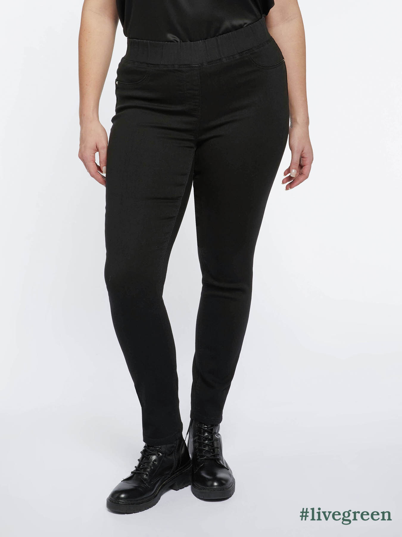 Schwarze Jeggings image number 0