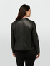 Biker jacket with braided inserts image number 1