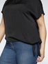 Blusa con nudo lateral image number 3