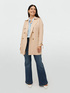 Scuba fabric trench coat image number 1