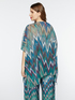 Chevron pattern kaftan dress image number 2