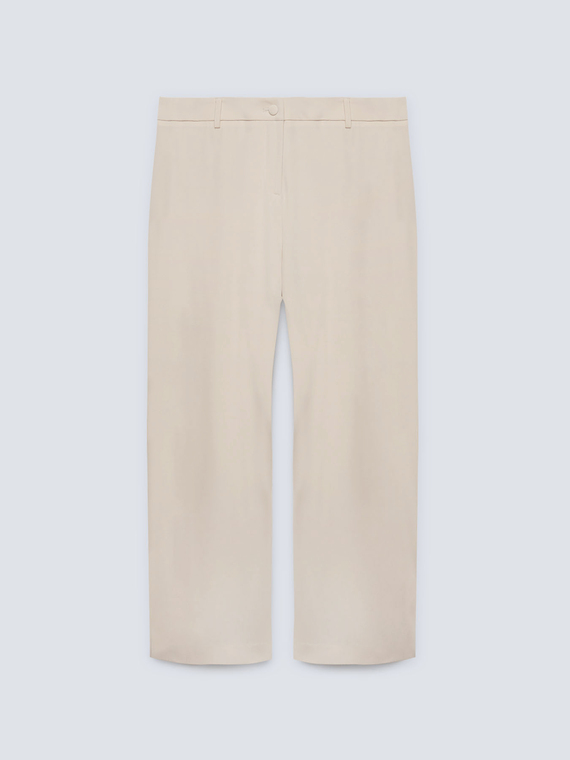 Pantaloni eleganti in tessuto fluido