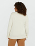 LENZING™ ECOVERO™ viscose V-neck sweater image number 1