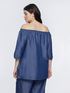 Blusa off shoulders in TENCEL™ image number 2