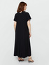 Long crepe jersey dress image number 1