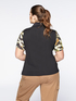 Polo-Shirt mit Lurex-Druck image number 1