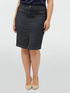 Denim pencil skirt image number 2