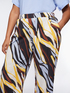 Trousers with zebra print image number 2