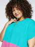 Blusa bicolor image number 3