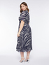 Long printed dress image number 1