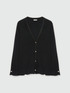 LENZING™ ECOVERO™ viscose cardigan with buttons image number 4